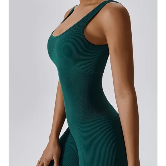 Callie Lives Compression Shapewear Neutral Jumpsuits BROWN Ivory Nude Large XL - Picture 10 of 14